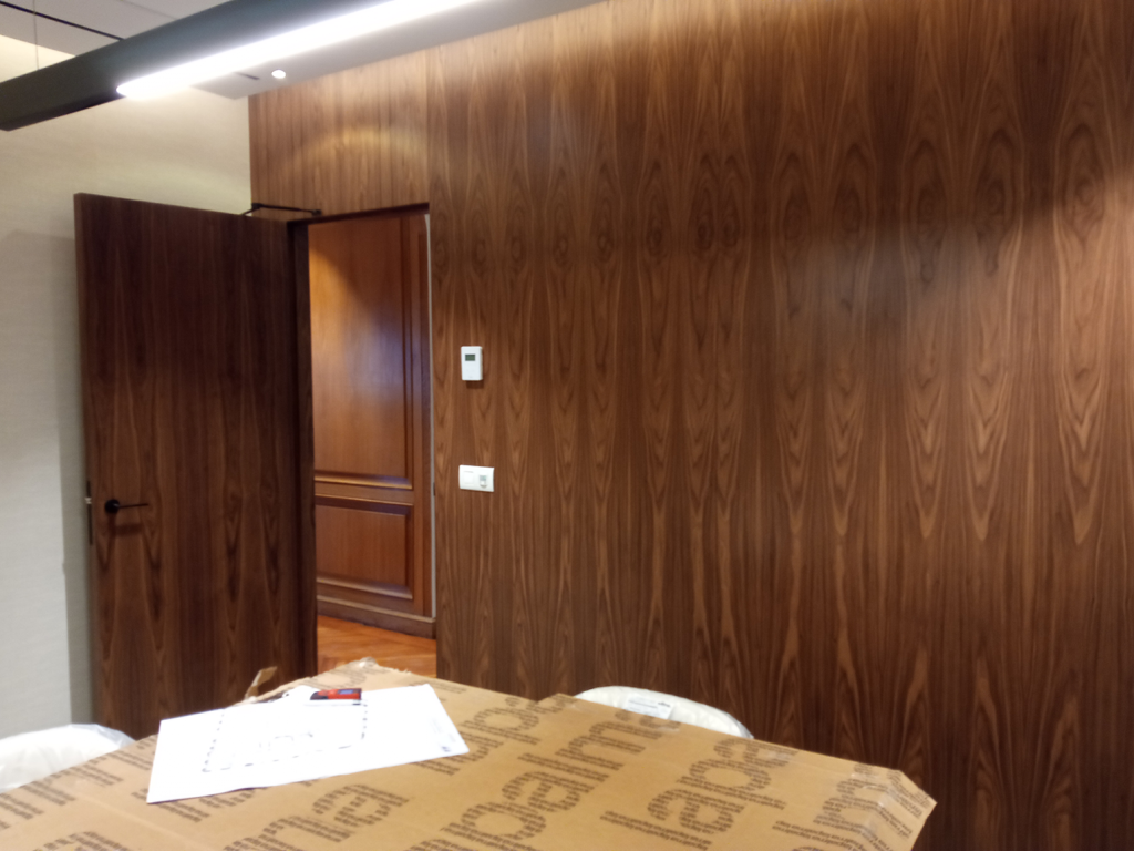 Restauración oficina de Banca privada en El Cantón - A Coruña - Dicsa Construcción