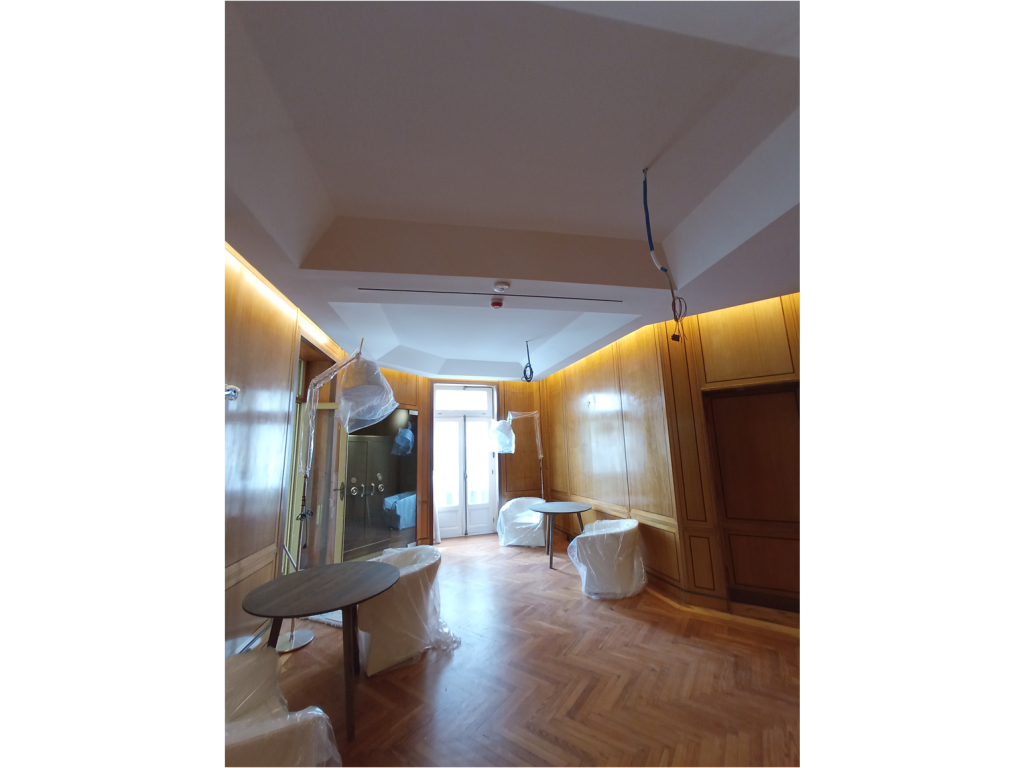 Restauración oficina de Banca privada en El Cantón - A Coruña - Dicsa Construcción