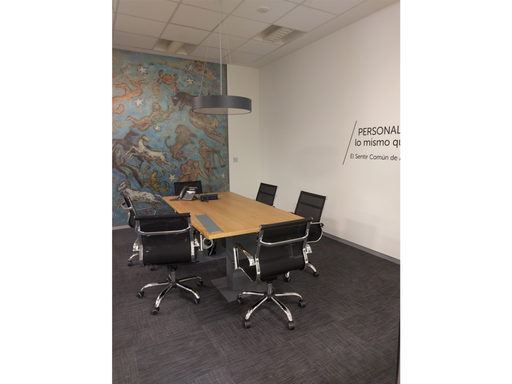 Reforma parcial y mejora de imagen de oficina Abanca en la Calle Benito Corbal de Pontevedra - Dicsa Construcción