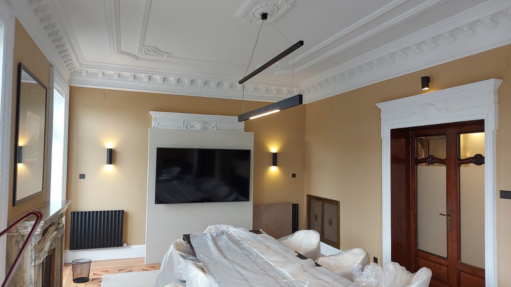 Restauración oficina de Banca privada en El Cantón - A Coruña - Dicsa Construcción