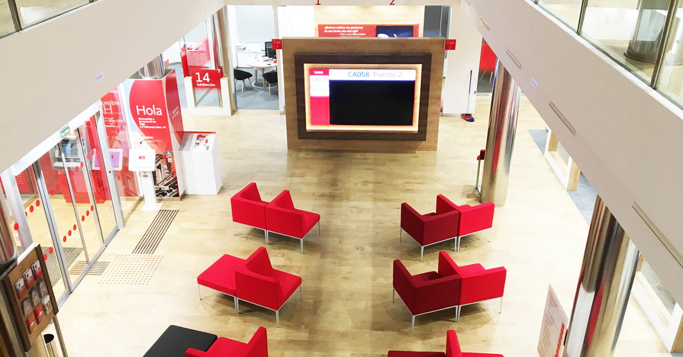 Oficina Principal Banco Santander Calle Policarpo Sanz de Vigo - Dicsa Construcción